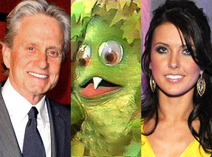 Michael Douglas, Sigmund and the Sea Monsters, Audrina Patridge Michael Douglas, Sigmund and the Sea Monsters, Audrina Patridge